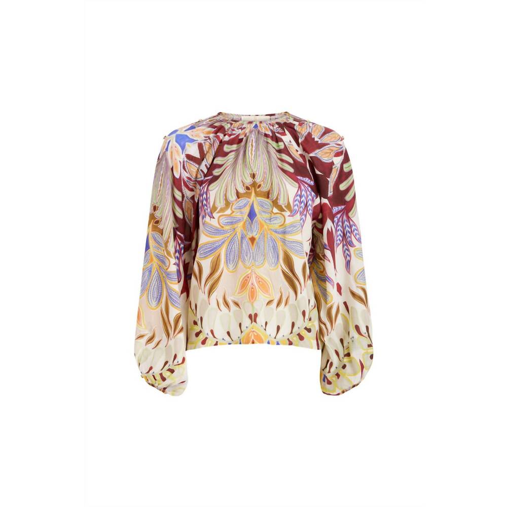 NEW MARIE OLIVER arabella blouse in tranquility - Picture 7 of 7